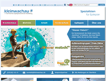 Tablet Screenshot of kleinwachau.de